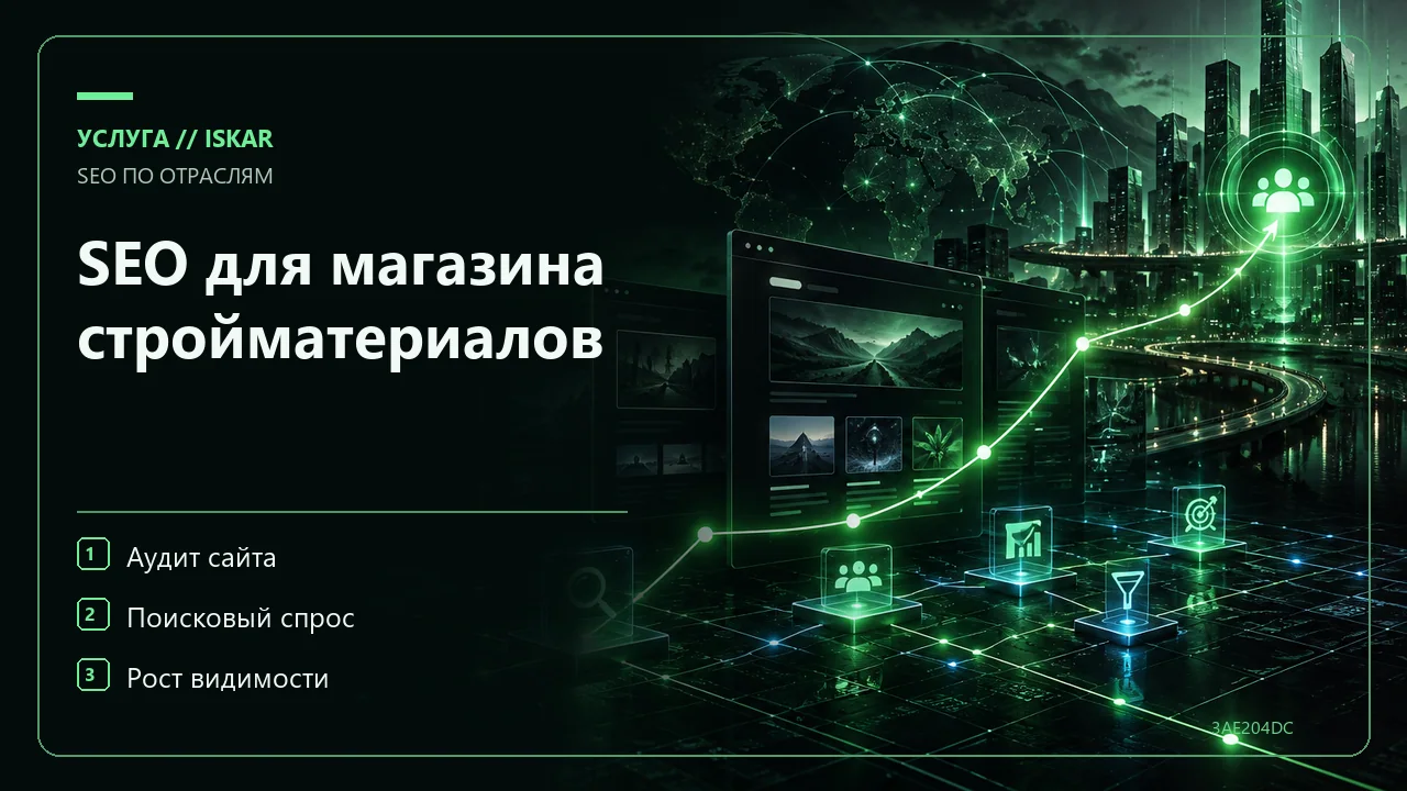 SEO для магазина стройматериалов фото