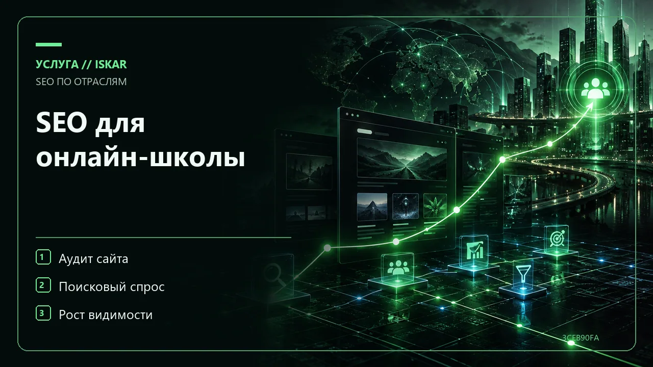 SEO для онлайн-школы фото