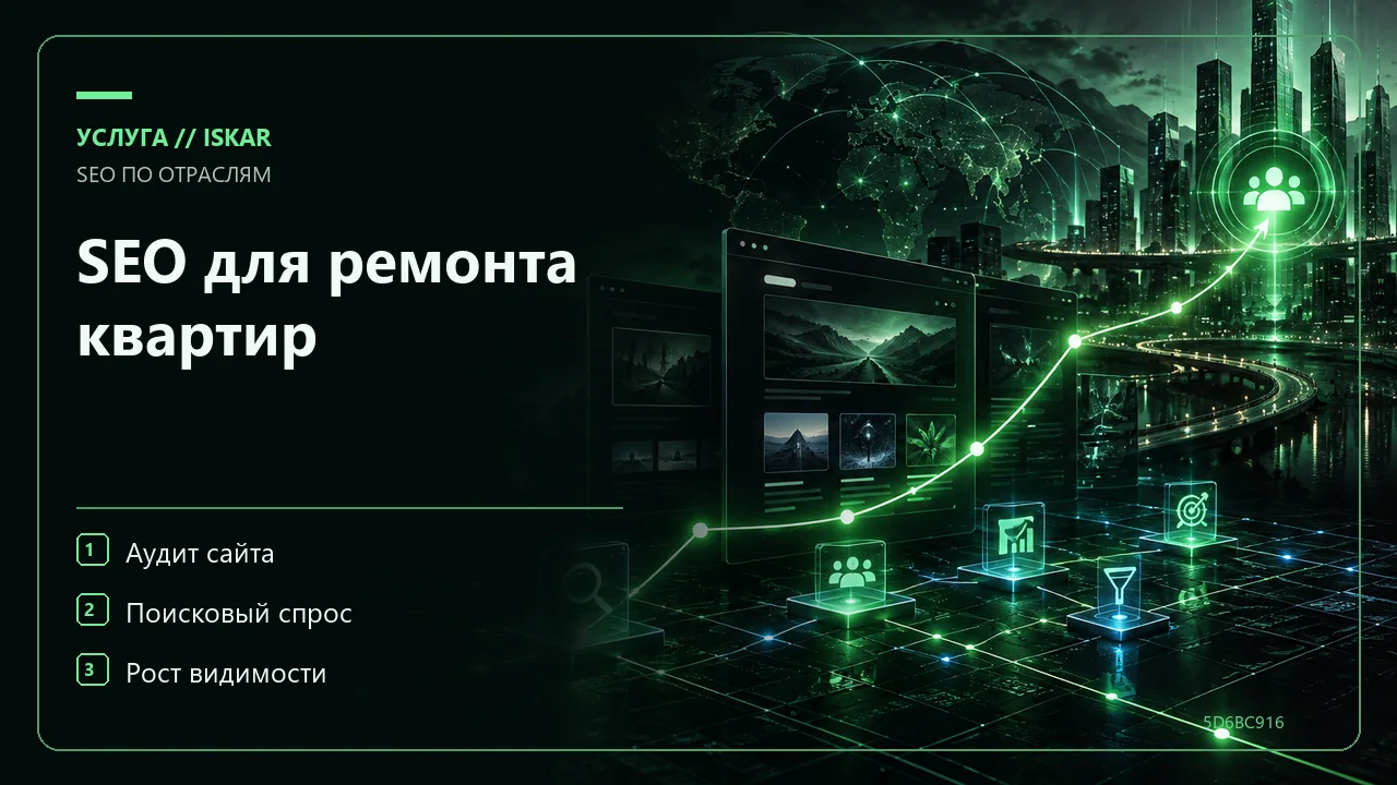 SEO для ремонта квартир фото