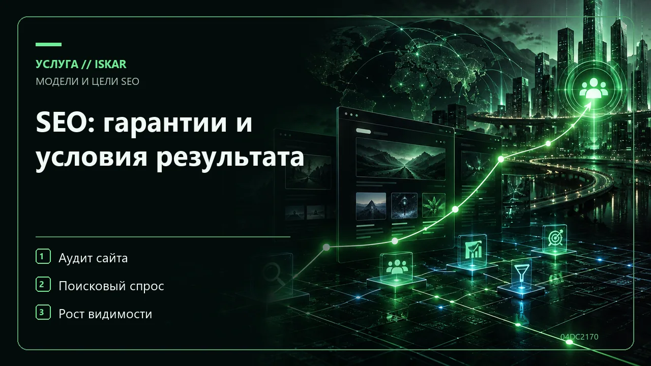 SEO: гарантии и условия результата фото