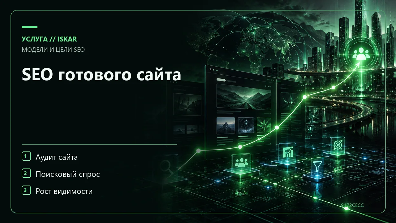 SEO готового сайта фото