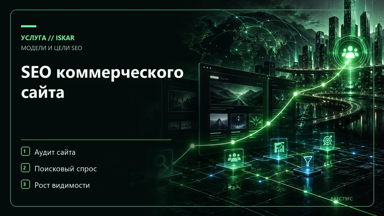SEO коммерческого сайта фото