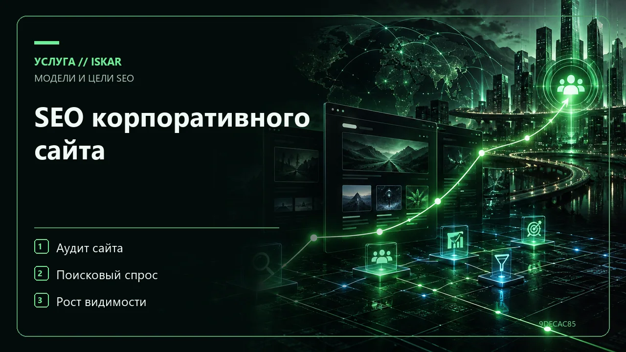 SEO корпоративного сайта фото