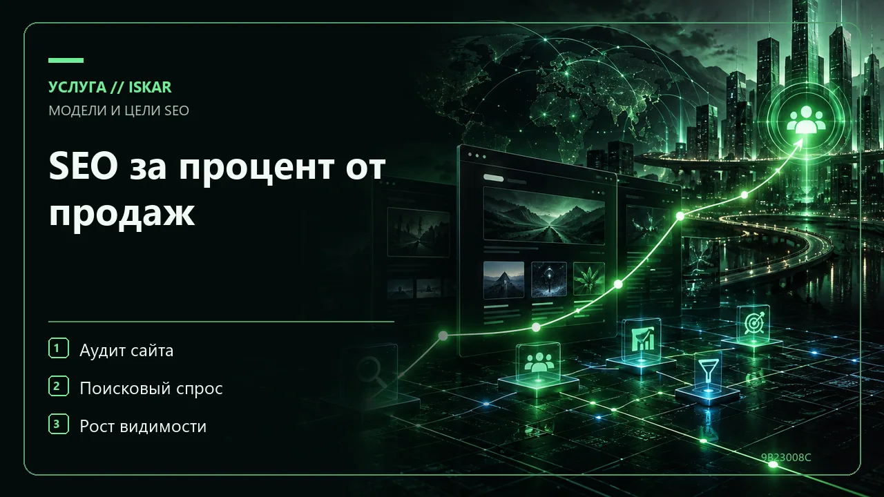 SEO за процент от продаж фото