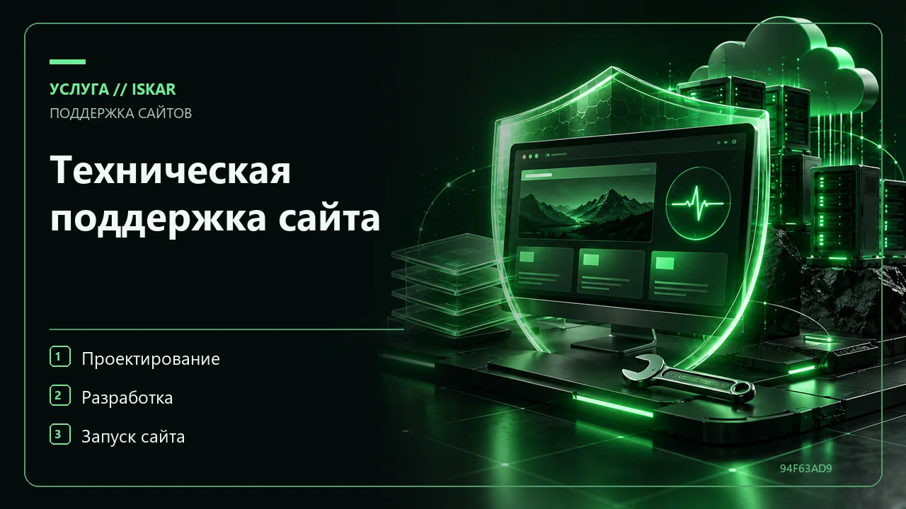 Техническая поддержка сайта фото