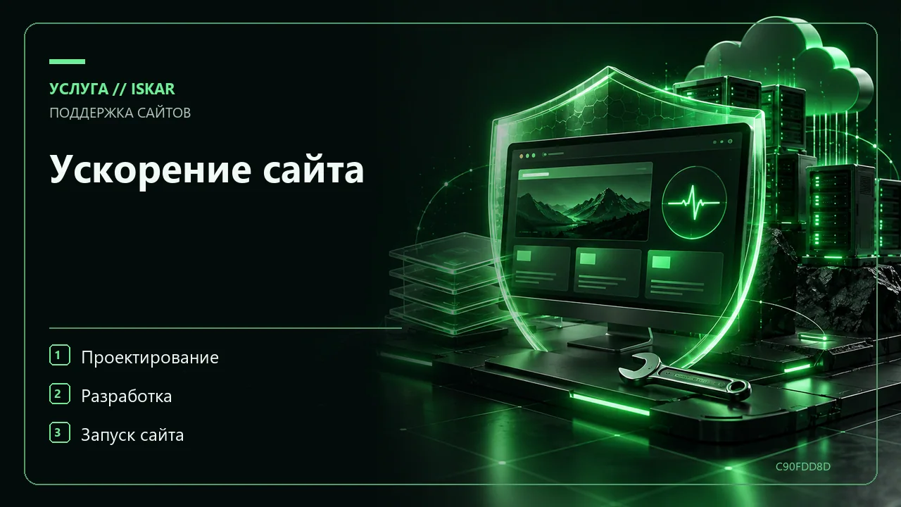 Ускорение сайта фото