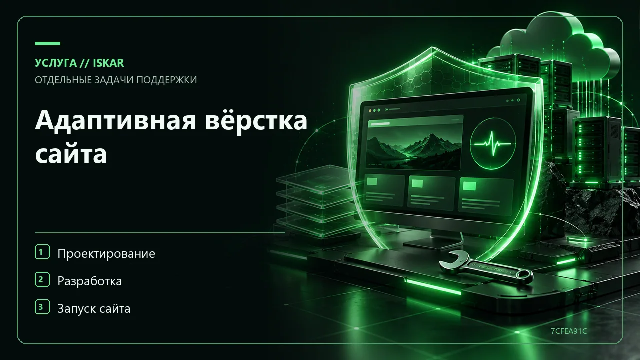 Адаптивная вёрстка сайта фото