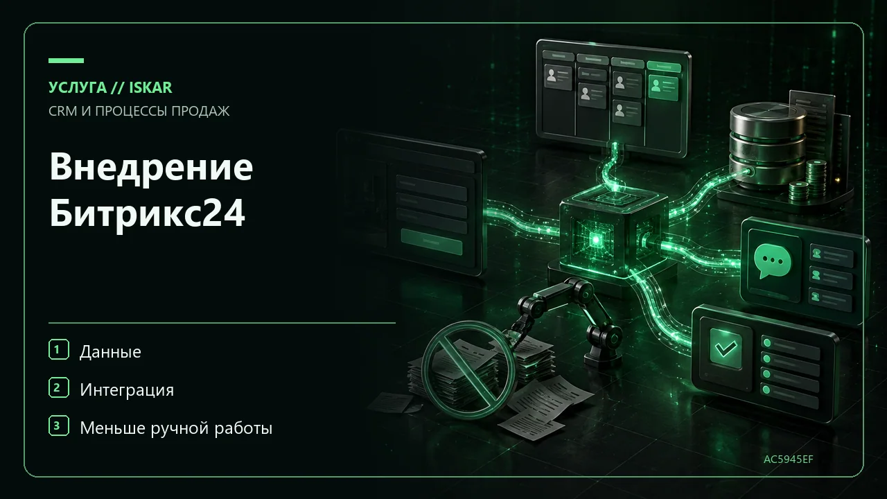 Внедрение Битрикс24 фото