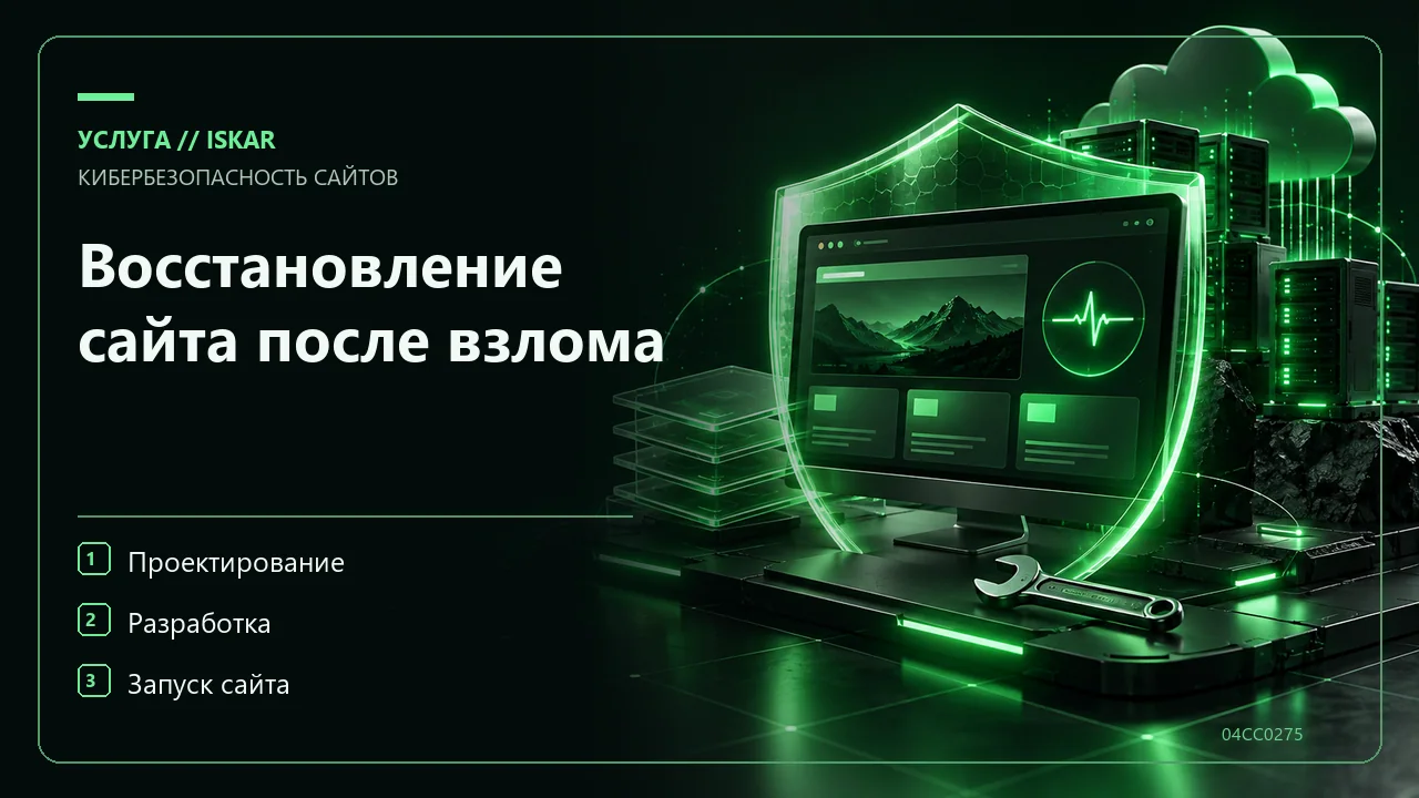 Восстановление сайта после взлома фото