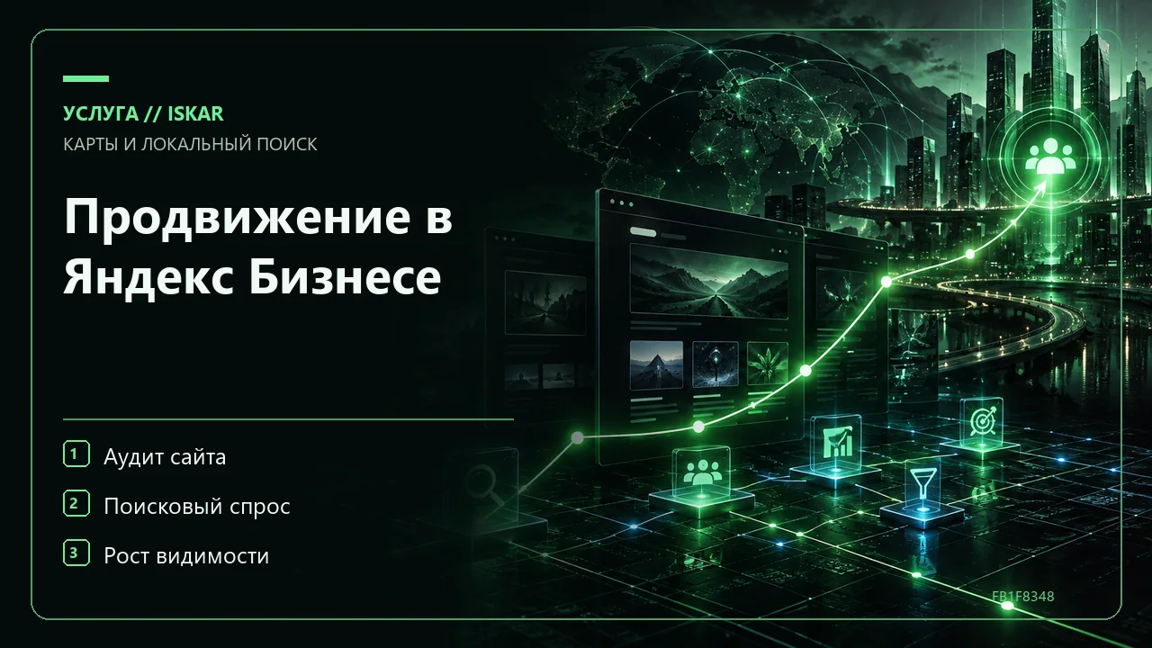 Продвижение в Яндекс Бизнесе фото