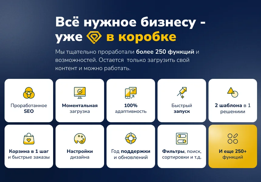 Экран Digital Web: Deluxe: сайт на готовом решении